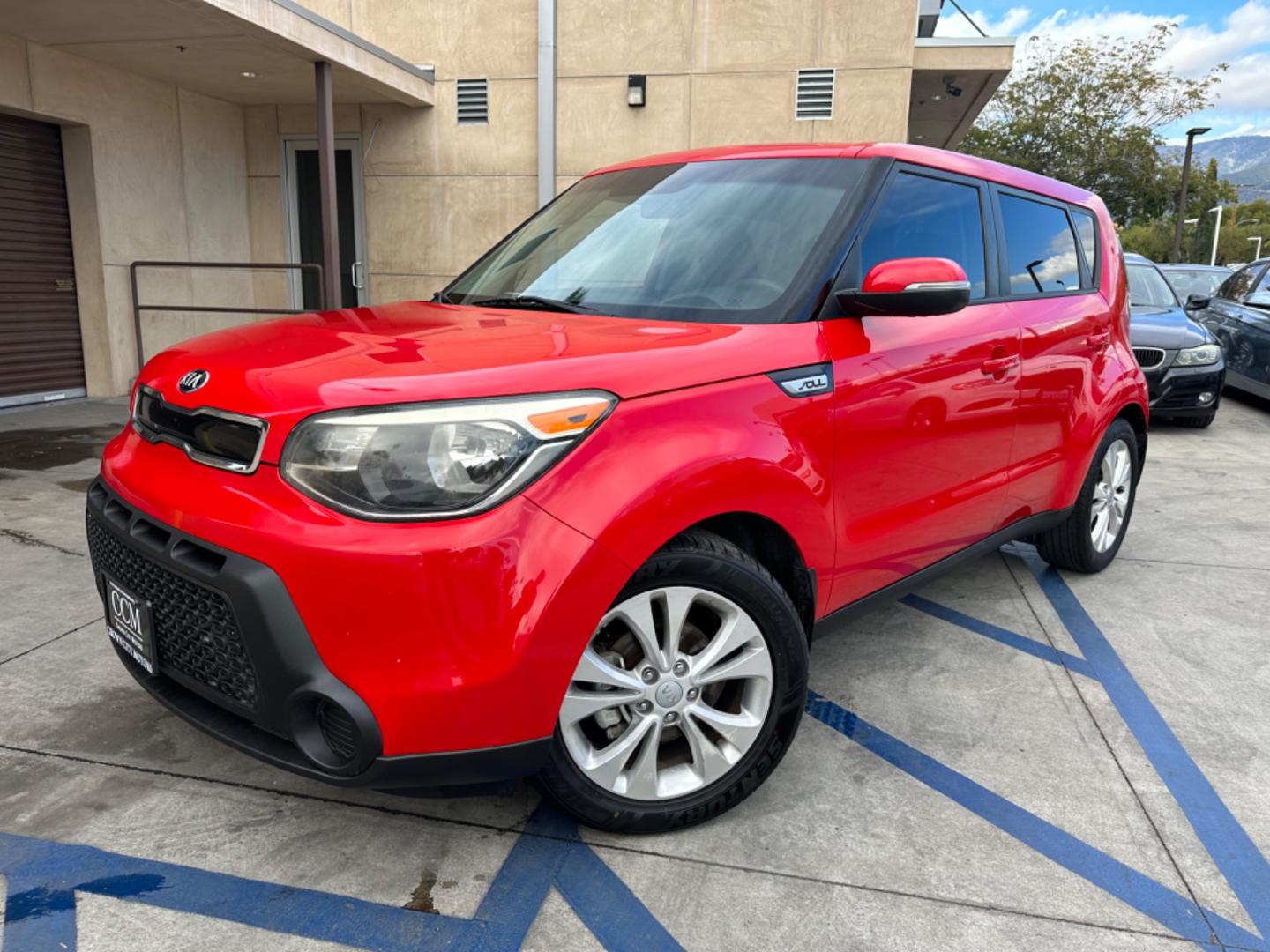 2014 RED /Black Kia Soul (KNDJP3A51E7) , located at 30 S. Berkeley Avenue, Pasadena, CA, 91107, (626) 248-7567, 34.145447, -118.109398 - Looking for a reliable and affordable vehicle in Pasadena, CA? Explore our selection of pre-owned 2014 Kia Soul + Wagon at our BHPH dealership serving Pasadena and Altadena. We specialize in bad credit auto loans and subprime credit car loan approval, making it easier than ever to get behind the whe - Photo#0